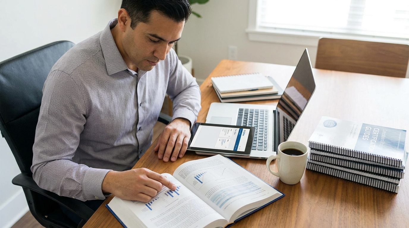 CompTIA A+ exam structure across Core 1 and Core 2